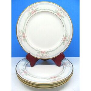 Gorham Parisienne 8" Salad  Plates Bundle of 4 Excellent Discontinued